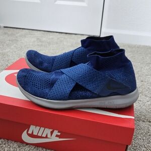 Nike Women's Blue Slip-On Shoes
